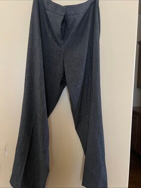 Jones New York Dark Gray Wide Leg Trousers